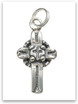 Sterling Silver Friendship Cross Charm