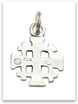 Sterling Silver Jerusalem's Cross Charm