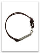 Be Courageous Leather Bracelet