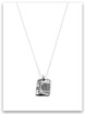 Touched My Life iTAG Sterling Silver Necklace