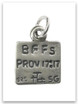 BFFs Sterling Silver Charm 