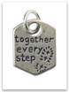 Every Step Sterling Silver Charm 