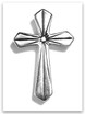 Mercy Cross Sterling Silver Pendant 