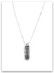 Believe Sterling Silver Charm Necklace 