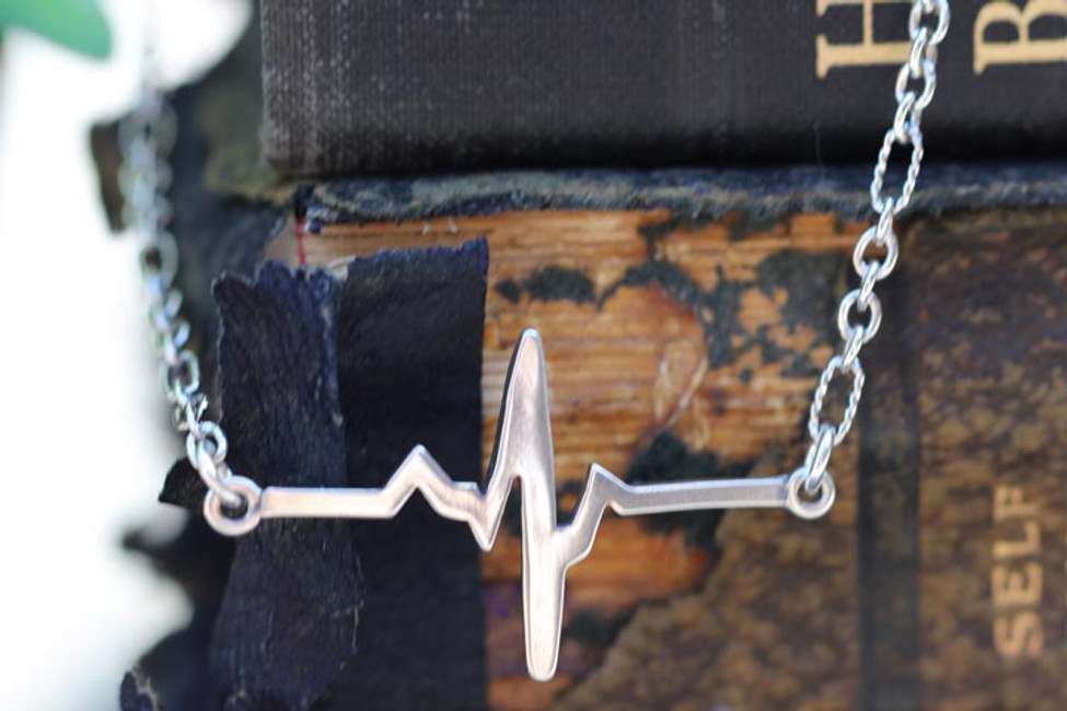 A New Heart-Heart Beat Necklace