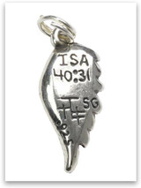 Sterling Silver Go For It Charm