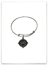 Mary Magdalene Sterling Slider Bracelet
