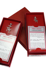 Sterling Grace Signature Red Packaging -(Sample packaging only-Peace of the Lord will be packaged with its Message card etc.)