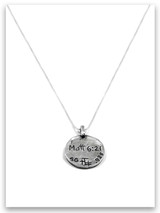 Heart 4 Him iTAG Sterling Silver Necklace