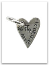 Love Sterling Silver Charm