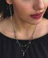 East-West Multi, Precious Stone Necklace