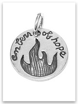 Embers of Hope iTAG Sterling Silver Charm