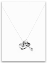 Daddy Daughter Sterling Silver Necklace