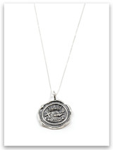 Ephesians Crest Sterling Silver Pendant Necklace 