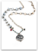 Angel Pearl Messenger Necklace