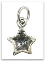 Be A Star Sterling Silver iTAG Charm 