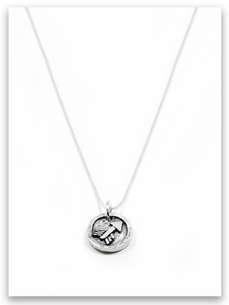 Parenting iTAG Sterling Silver Necklace