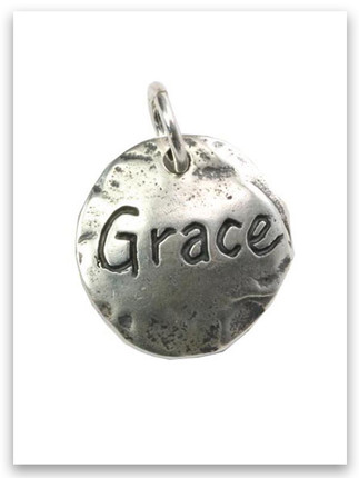 Touched by Grace Sterling Silver Charm 
