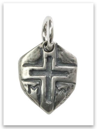 Mighty Warrior Sterling Silver Charm 