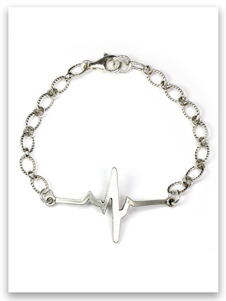 A New Heart Sterling Silver Bracelet