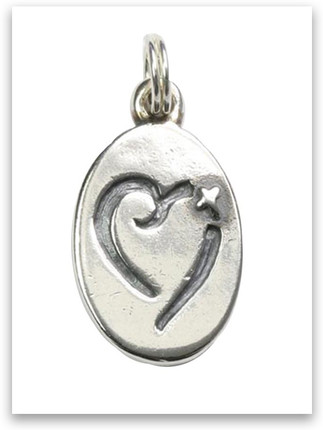 Sterling Silver Foster Care Charm