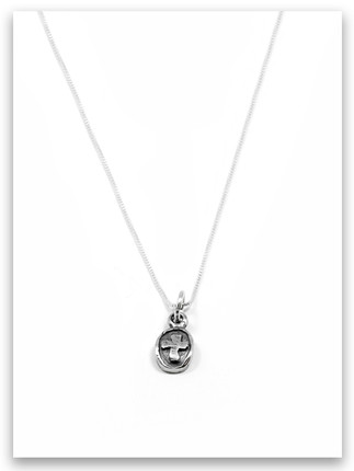 Kindness iTAG Sterling Silver Necklace