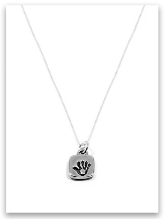 Anticipation charm necklace for expecting mothers inspired by Psalm 139:14 and Psalm 127:3. This beautiful keepsake features the delicate handprint of a 12-week baby, symbolizing the miracle of life and God's precious gift. Anticipation charm necklace for expecting mothers inspired by Psalm 139:14 and Psalm 127:3. This beautiful keepsake features the delicate handprint of a 12-week baby, symbolizing the miracle of life and God's precious gift.