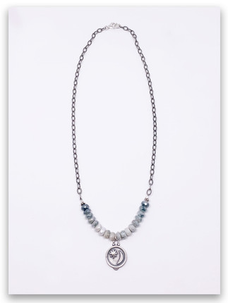 Journey of Light Silverite Necklace