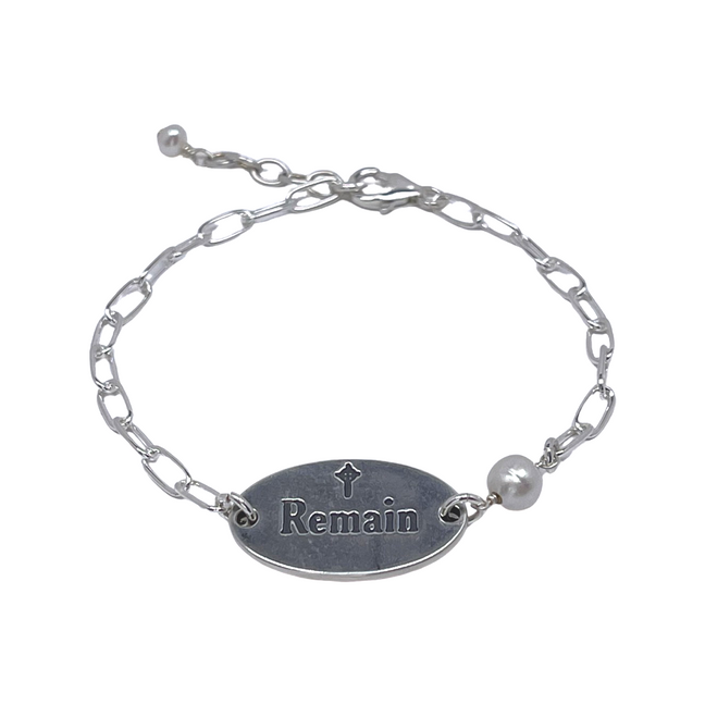 Remain Link Chain w/ Freshwater Pearl