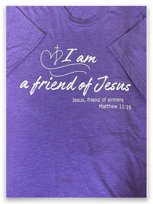 Jesus, friend of sinners T-shirt 