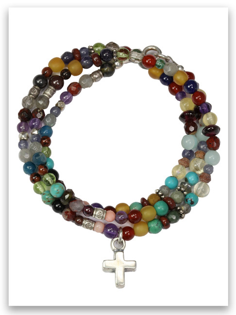 Stones Cry Out Bold Faith Bracelet