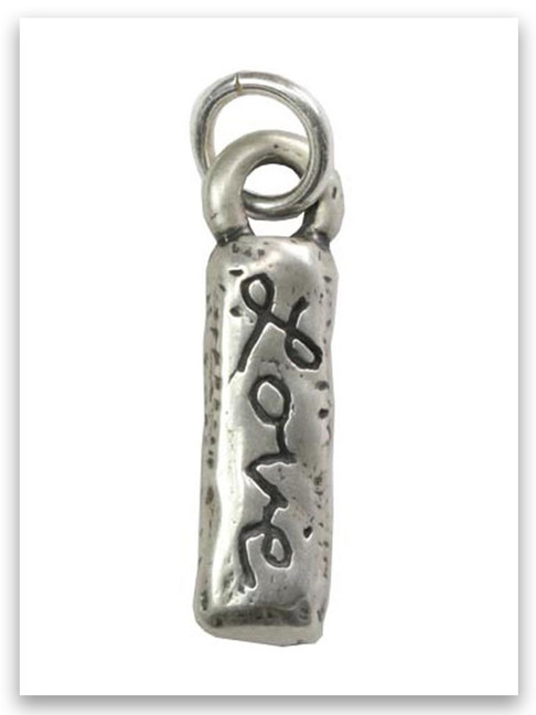 Love Sterling Silver iTAG Charm