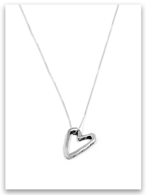 Guard Your Heart iTAG Sterling Silver Necklace