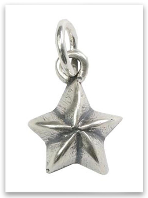 Be A Star Sterling Silver iTAG Charm 