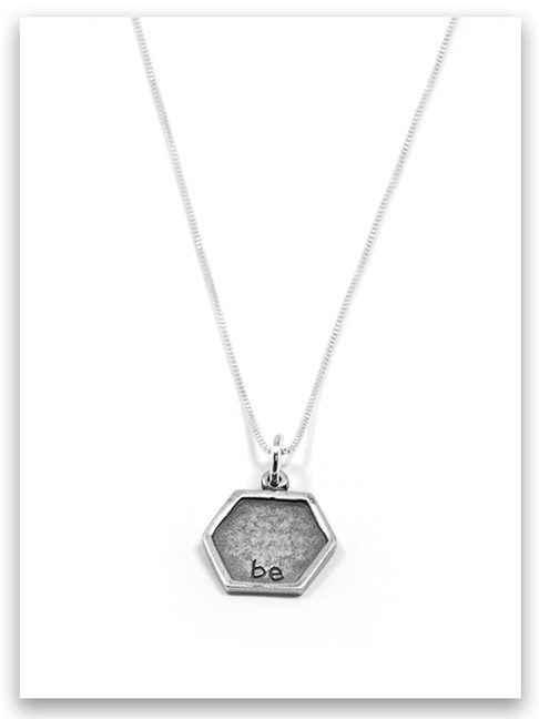 Be Sweet and Wise Sterling Silver Necklace