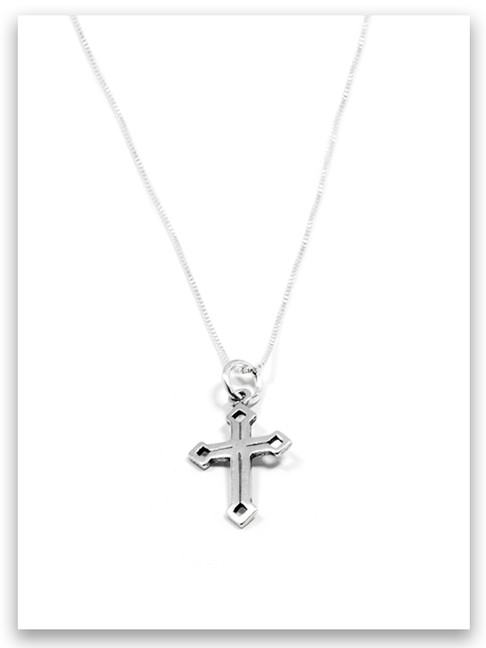 More Precious than Diamonds Sterling Silver Necklace 