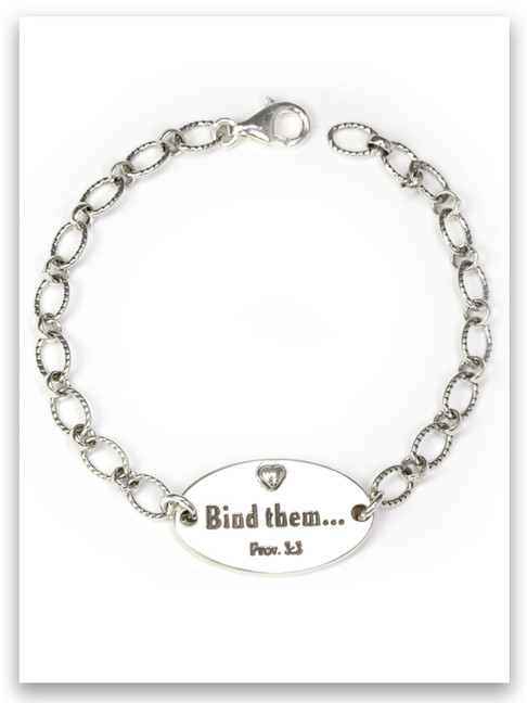 Bind Them Sterling Silver Chain Bracelet 