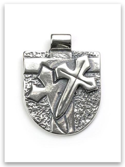 Armor of God Sterling Silver Pendant 