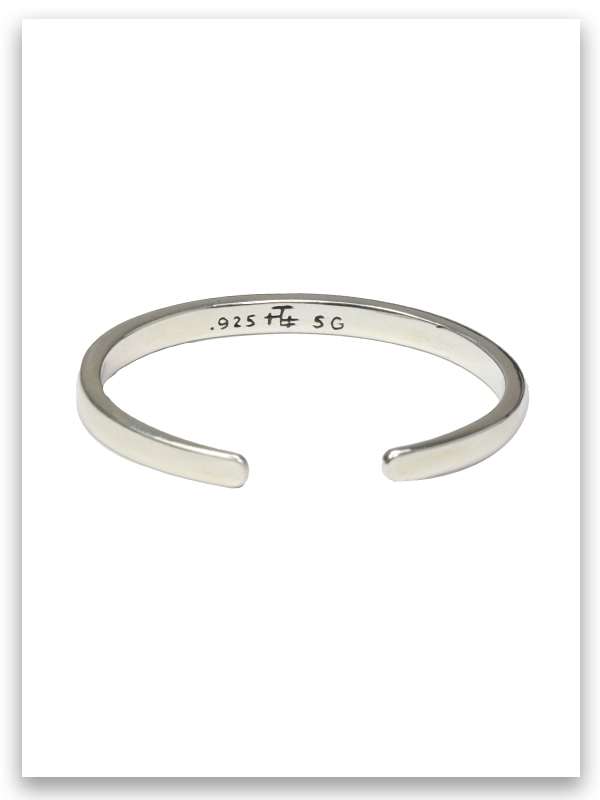 Fearfully Infant Bracelet | Sterling Silver Baby Cuff