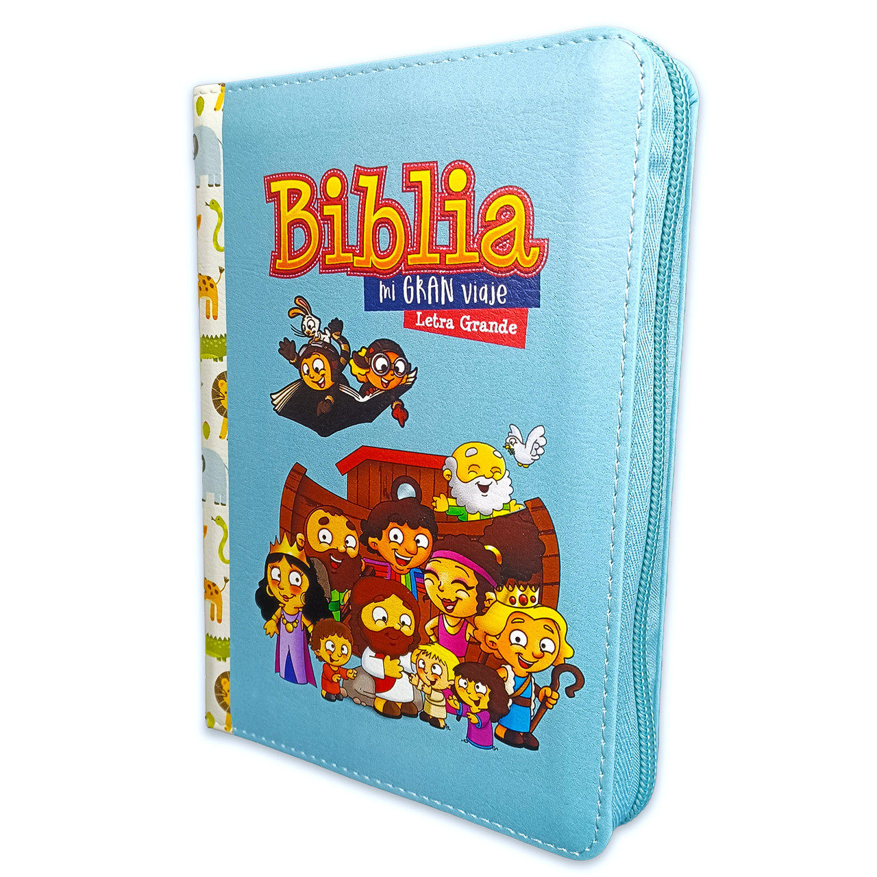 La Biblia para todos los niños, azul (ABBA Children's Bible, Blue)