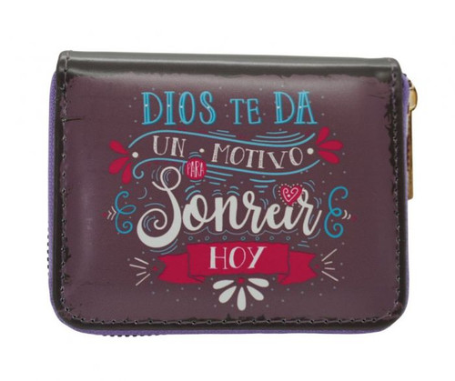 Billetera de Imitación Piel: Dios te da un motivo