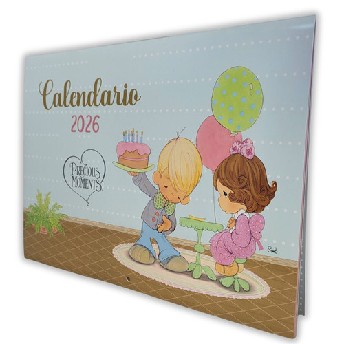 Calendario Precious Moments 2026 - Con versículos para cada mes del año