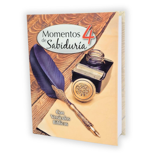 Momentos de Sabiduría 4 con Versículos Bíblicos, tamaño bolsillo