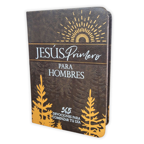 Jesús Primero para Hombres: 365 devociones para comenzar tu día - imit piel café