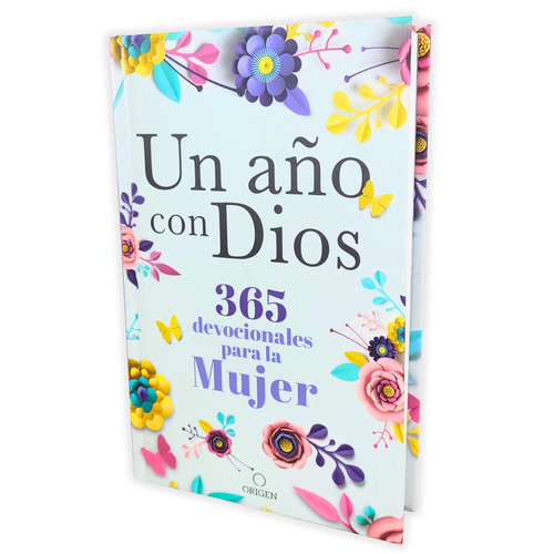 Un Año con Dios, tapa dura: 365 devocionales para la mujer