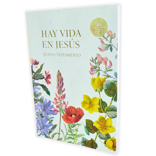 Nuevo Testamento RV1960, Hay Vida en Jesús, tapa rústica