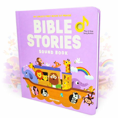 Bible Stories Sound Book - Yong Pil Choi, hardcover boardbook with audio