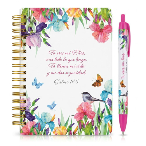 Libreta y Bolígrafo: Tú eres mi Dios - Salmos 16:5