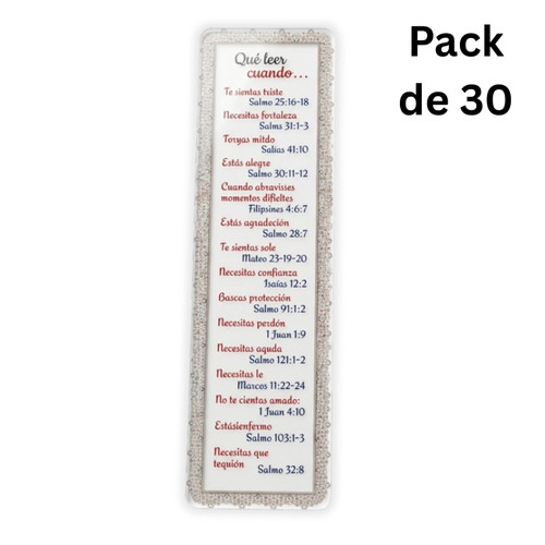 Pack de 30 Separadores de Página Transparentes: Qué leer cuando...