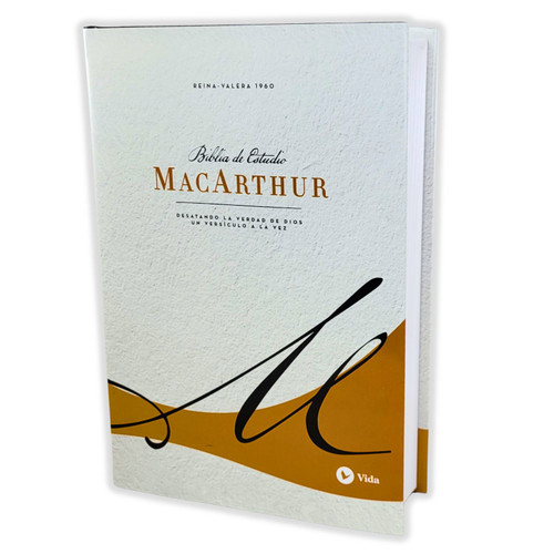 Biblia de Estudio MacArthur RV1960, tapa dura